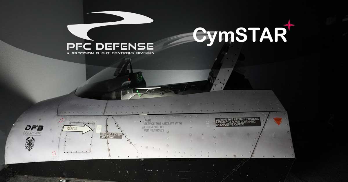 CymSTAR and PFC Defense Unite Forces for Next-Gen Defense Training and Simulation
