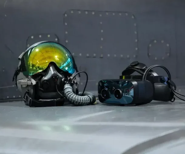 VR Fighter Pilot Head Gear